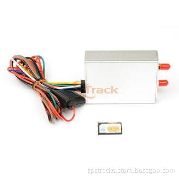 Ublox Chip Small GPS Tracker Device With SOS Button Microph
